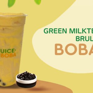 Green Milktea Brulee